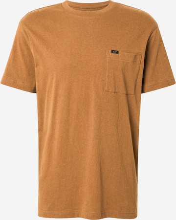 Lee - Camisa em castanho: frente