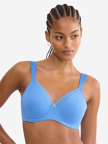 Minimizer Sutien 'True Shape Sensation T' de la TRIUMPH pe albastru