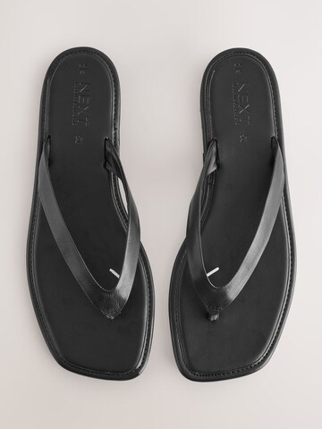 Next - Sandalias de dedo 'Forever Comfort' en negro