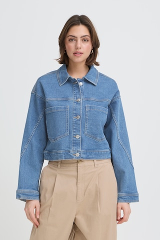 Fransa Between-season jacket 'FRLORELEI JA 1' in Blue: front