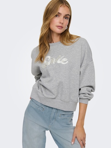 Sweat-shirt 'ONLALMA' ONLY en gris
