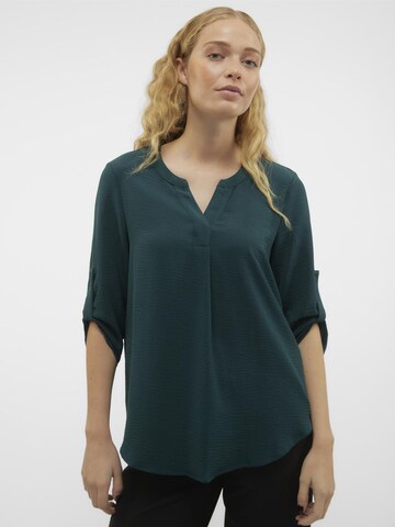 VERO MODA Blouse in Blauw