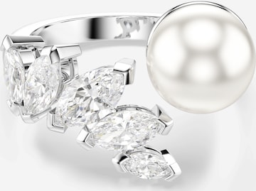 sidabrinė Swarovski Žiedas 'MESMERA': priekis