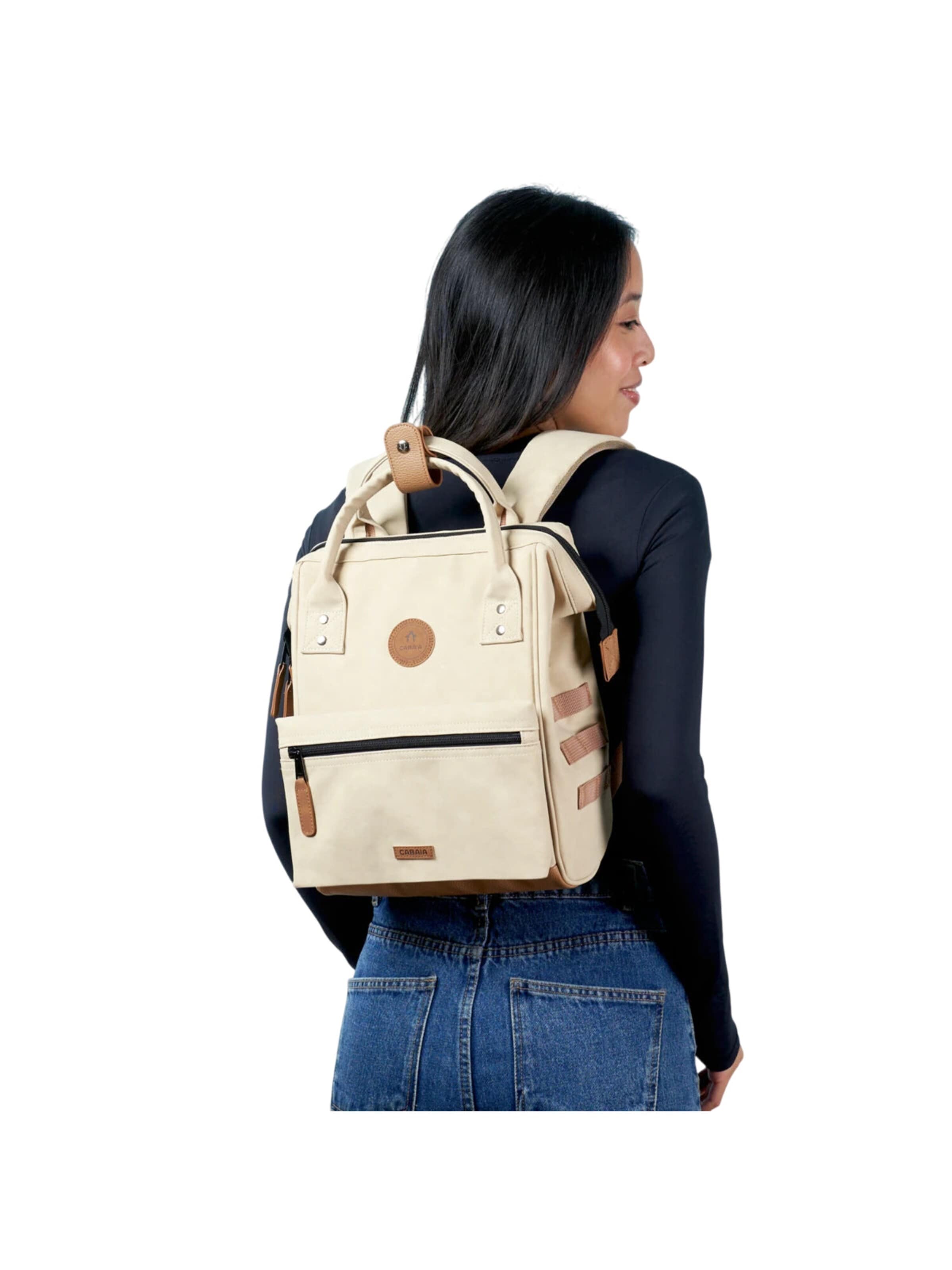 Cabaia Rucksack 'Andenne S'‌‌‌ in Beige