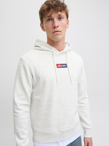 JACK & JONES Mikina 'JJPAN' – bílá