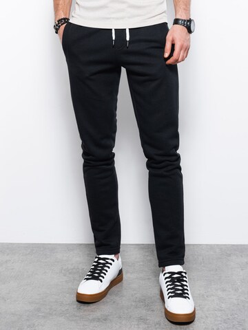 Ombre Tapered Broek 'P866' in Zwart