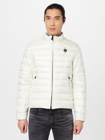 Blauer.USA Jacke in Weiß: Vorderseite