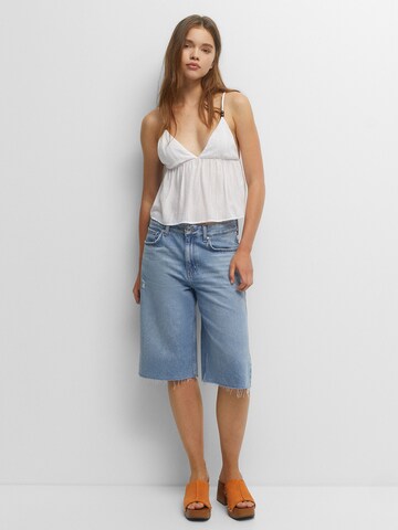 Pull&Bear Top in Weiß
