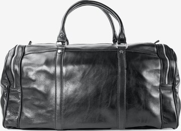 Sac week-end 'JULIAN' lePelou en noir : devant
