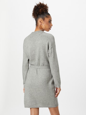 ONLY Knitted dress 'LEVA' in Grey