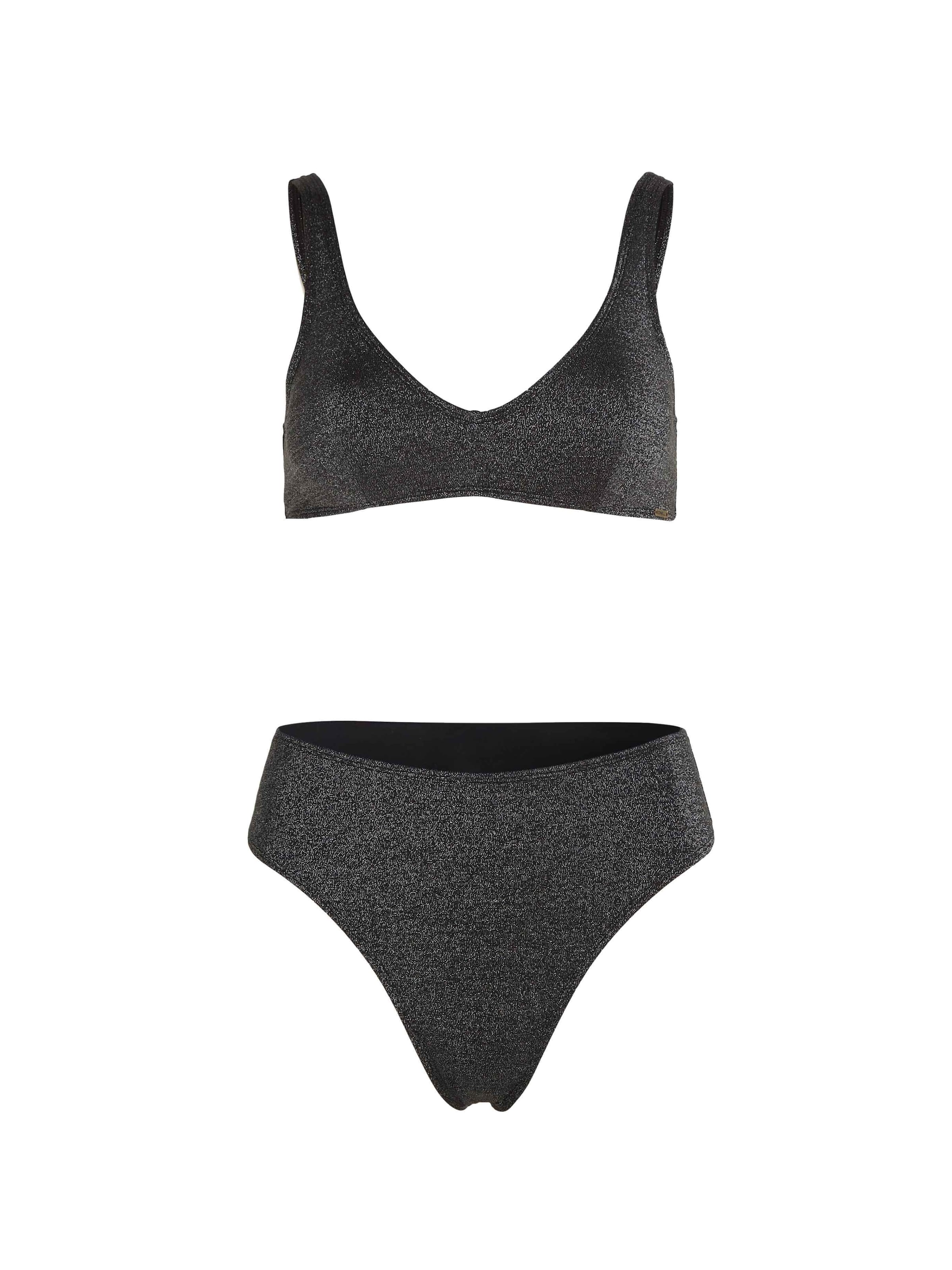 O'NEILL Bustier Bikini 'Haley' i sort: forside