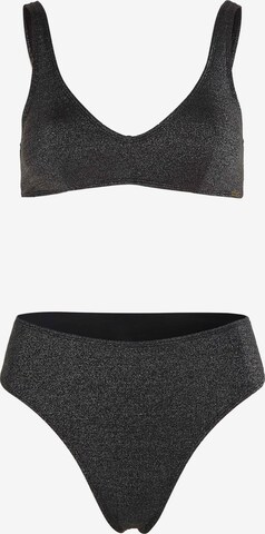 O'NEILL Bralette Bikini 'Haley' in Black: front