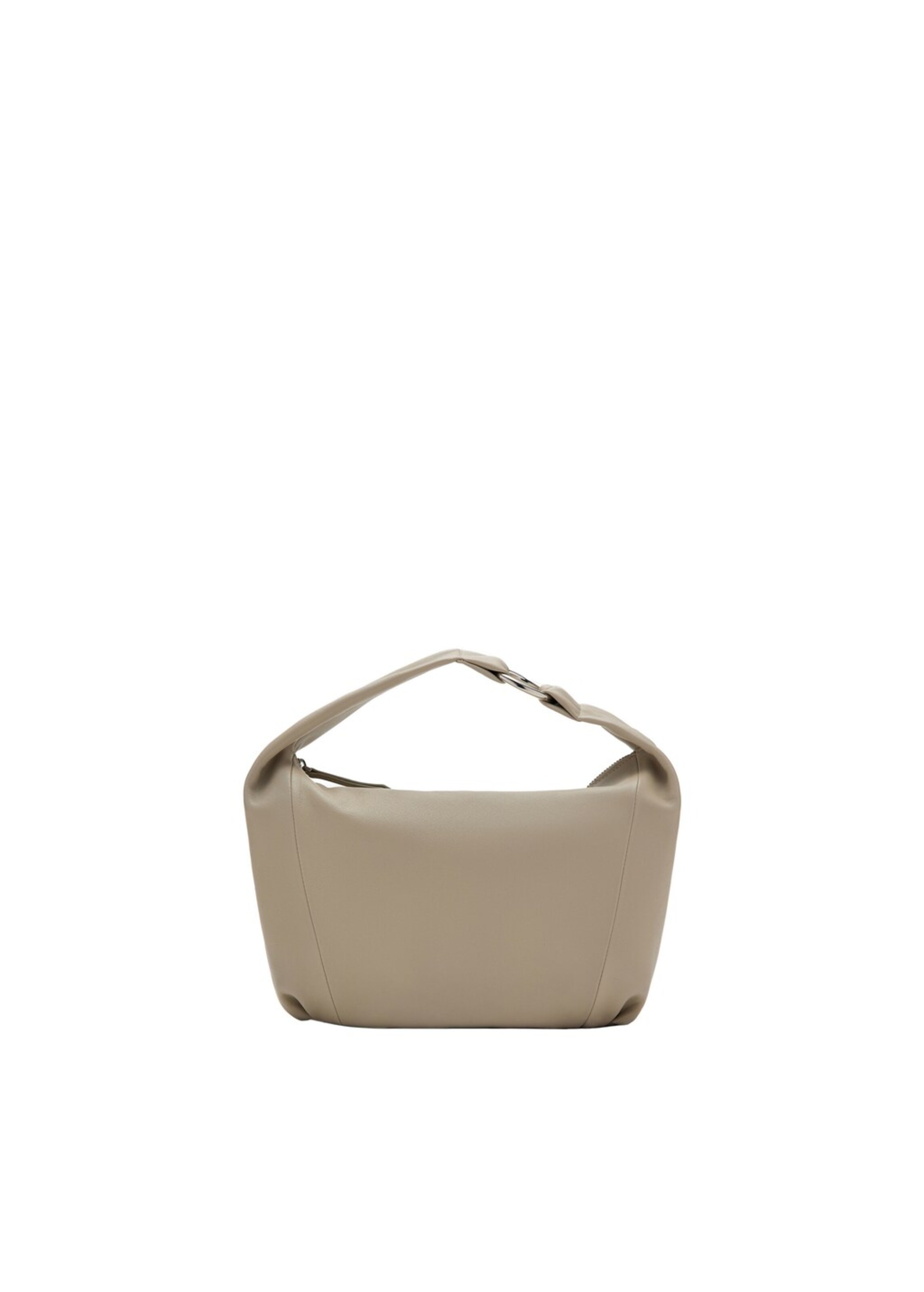 MANGO Schultertasche 'Nina' in Beige: Vorderseite