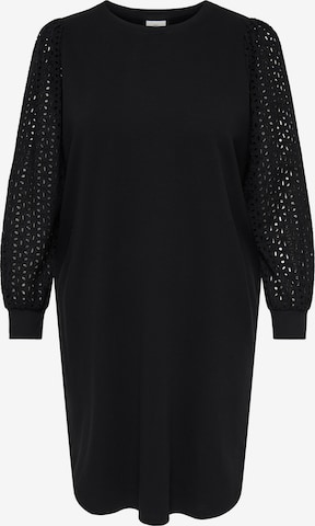 ONLY Carmakoma - Vestido 'CARDonna' en negro: frente