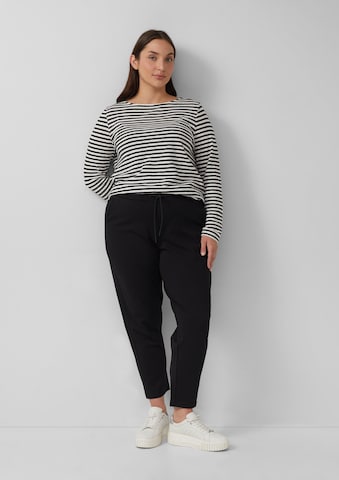 Effilé Pantalon s.Oliver en noir