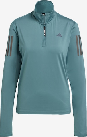 T-shirt fonctionnel 'Own The Run' ADIDAS PERFORMANCE en vert : devant