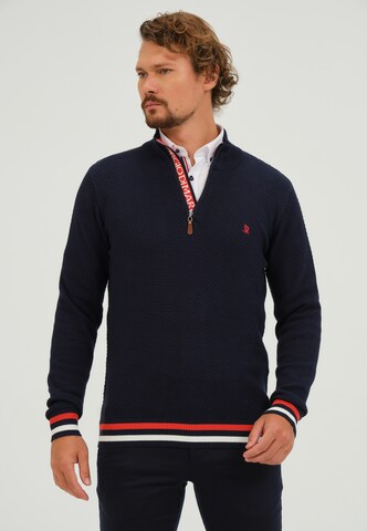 Giorgio di Mare Sweater in Blue: front