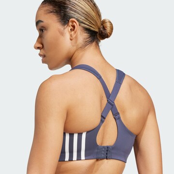 ADIDAS PERFORMANCE Μπουστάκι Αθλητικό σουτιέν 'Impact' σε μπλε