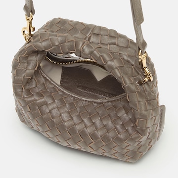 Borsa a mano 'Greta Micro weave' di Les Visionnaires in grigio