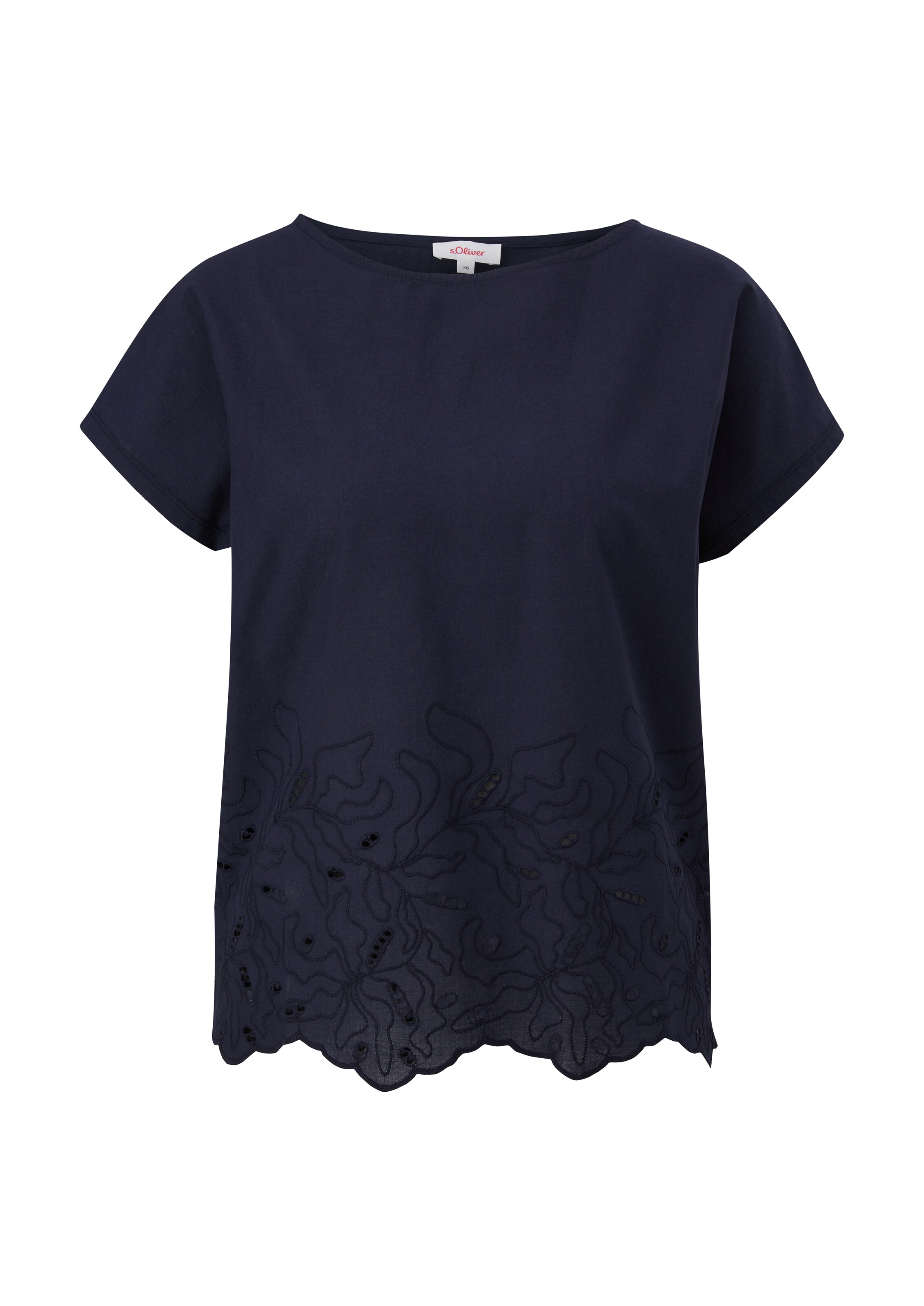 T-shirt s.Oliver en bleu : devant