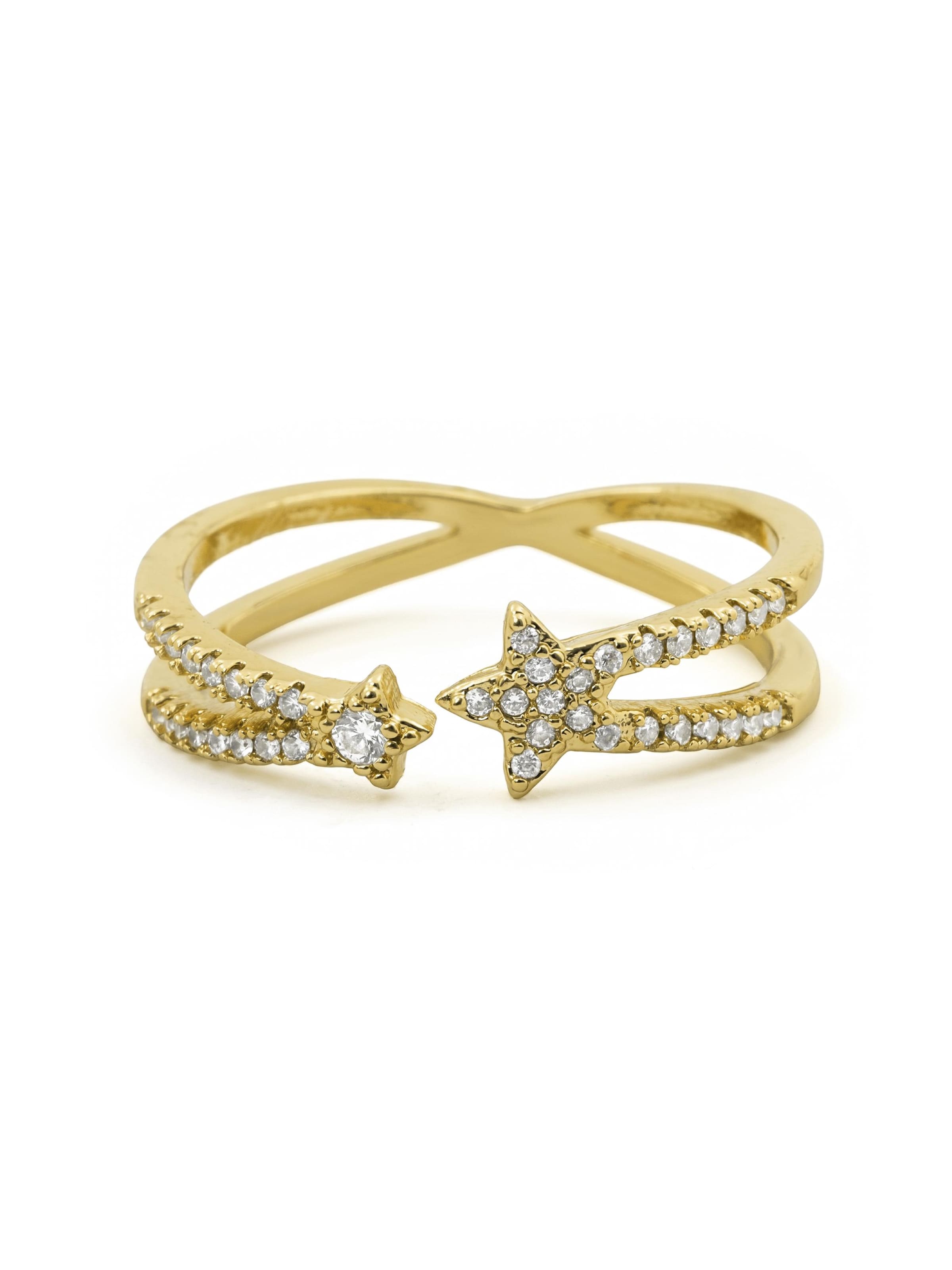 Luxenter Ring 'Helmsu'‌‌‌‌‌‌‌‌ in Gold