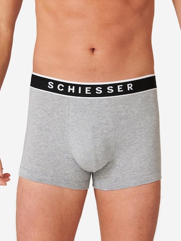 SCHIESSER Boxer shorts '95/5 Cotton' in Grey