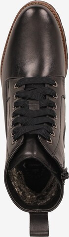 SIOUX Lace-Up Ankle Boots 'Meredith' in Black