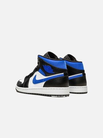 Jordan Kõrged ketsid 'Air Jordan 1 Mid White Black Royal', värv hall