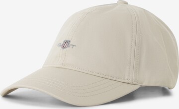 GANT Cap in Beige: front