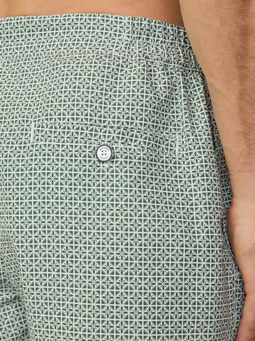 Hackett London Badeshorts in Grün