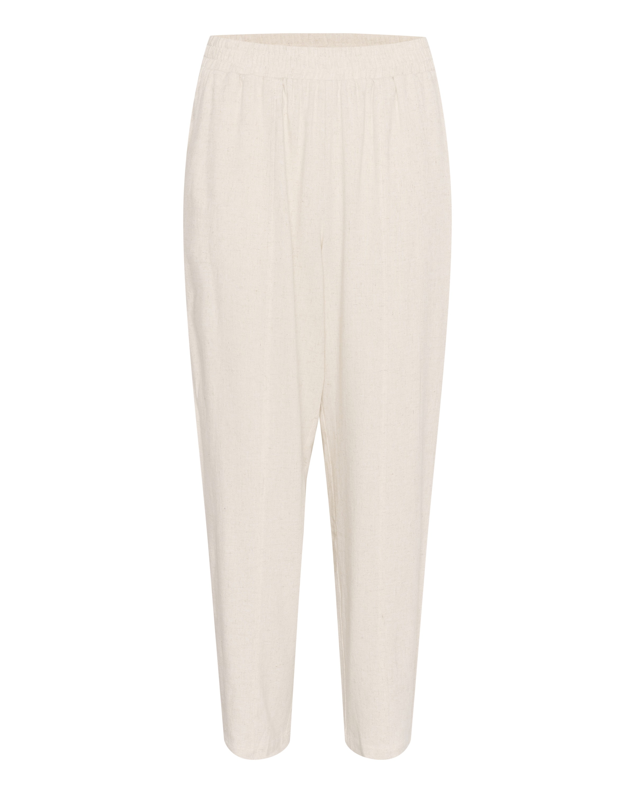 Kaffe Tapered Hose 'Liny' in Beige: Vorderseite