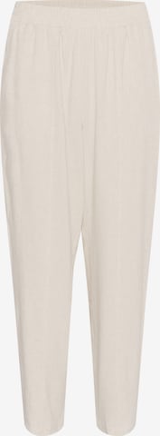 Kaffe Tapered Trousers 'Liny' in Beige: front
