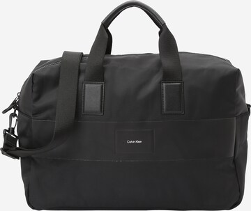 Calvin Klein Taška Weekender – černá: přední strana