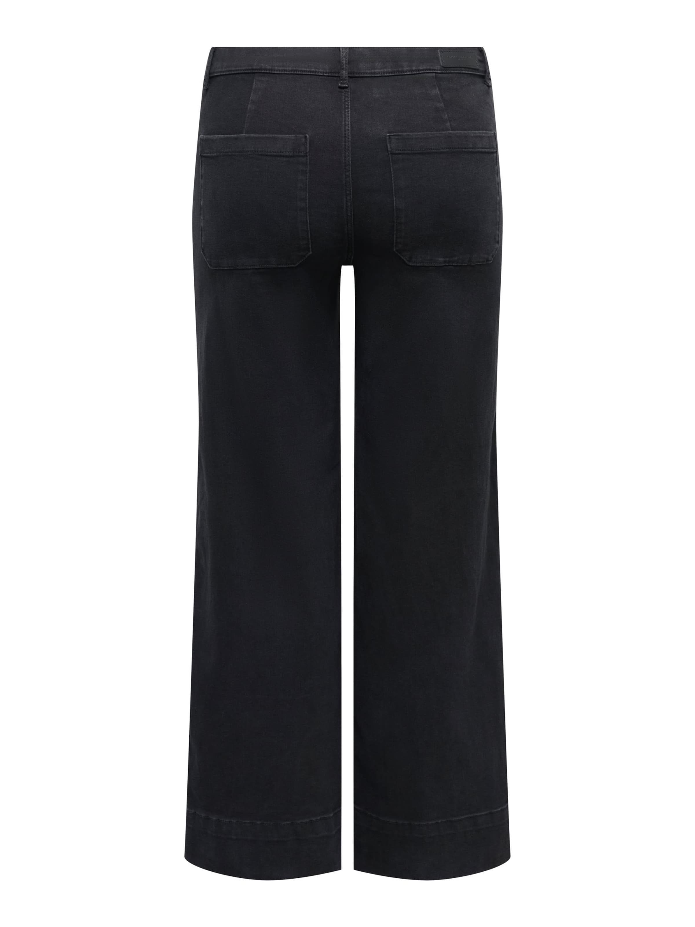 ONLY Carmakoma Regular Jeans in Zwart