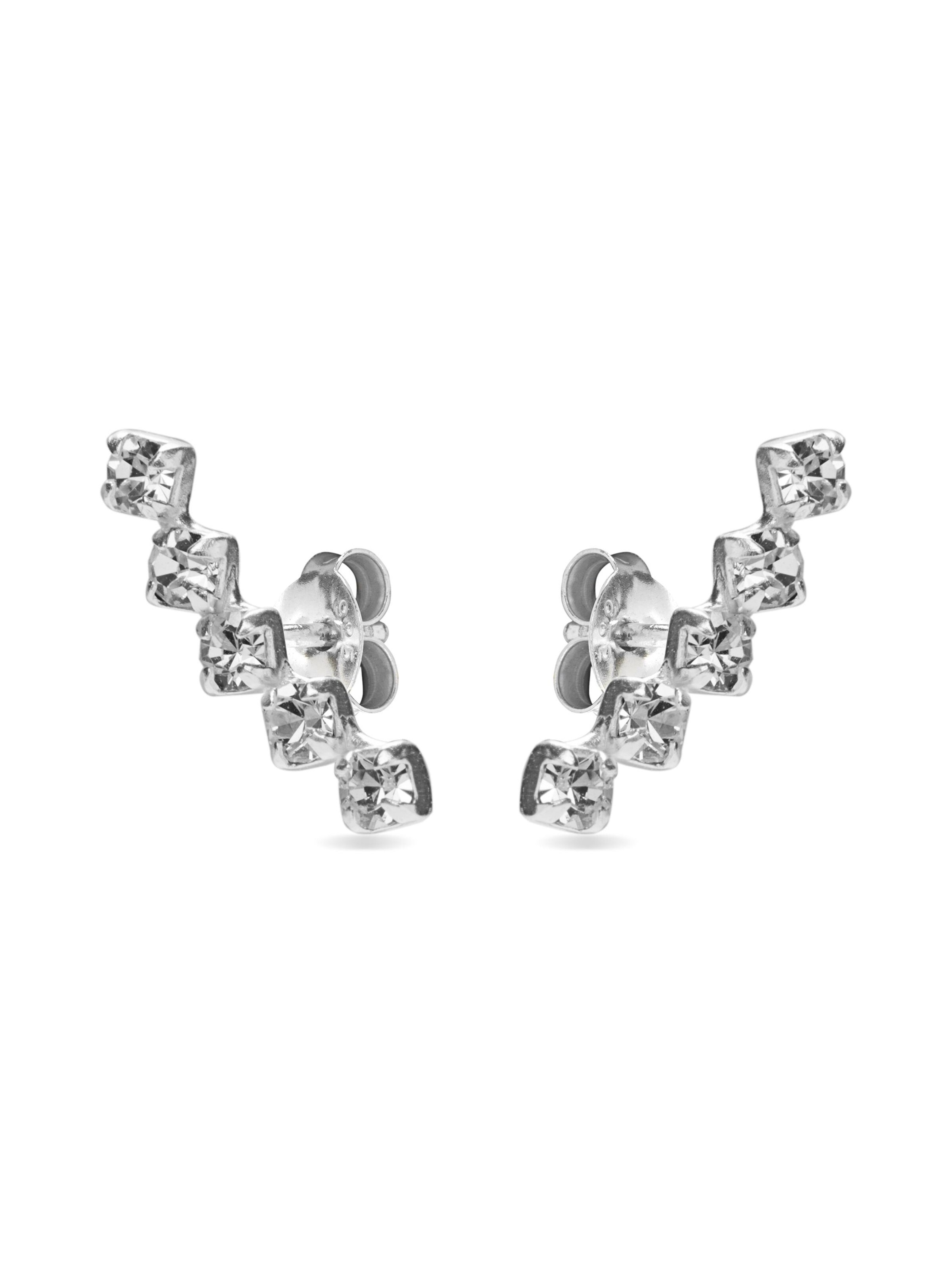 Luxenter Sieraden 'PENDIENTES 'SIAS'' in Wit