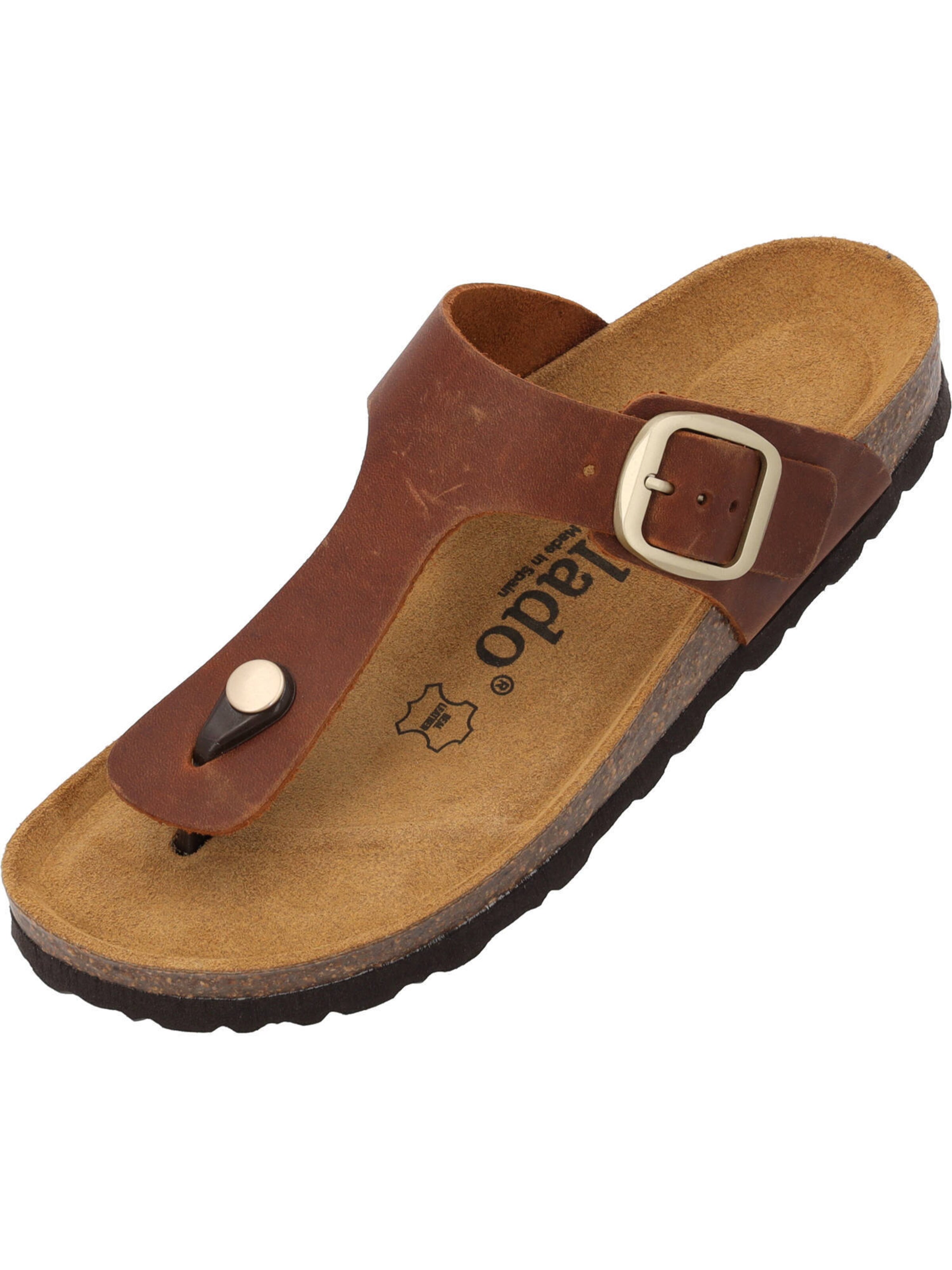 Tongs 'Kos Denka' Palado en marron : devant