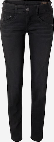 Herrlicher Slim fit Jeans in Black: front