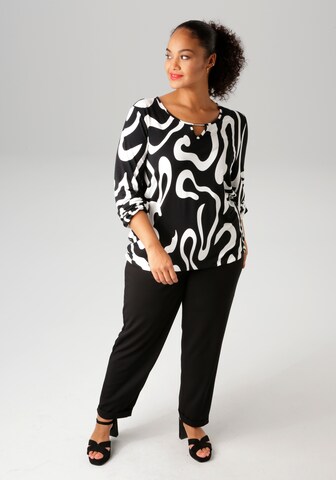 Aniston Shirt in Black: front