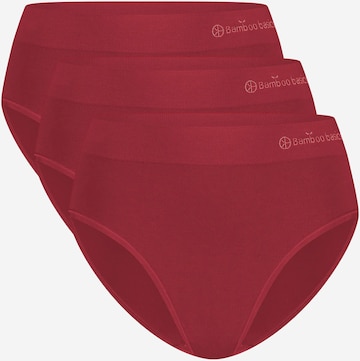 Bamboo basics Slip 'Belle' in Rot: Vorderseite