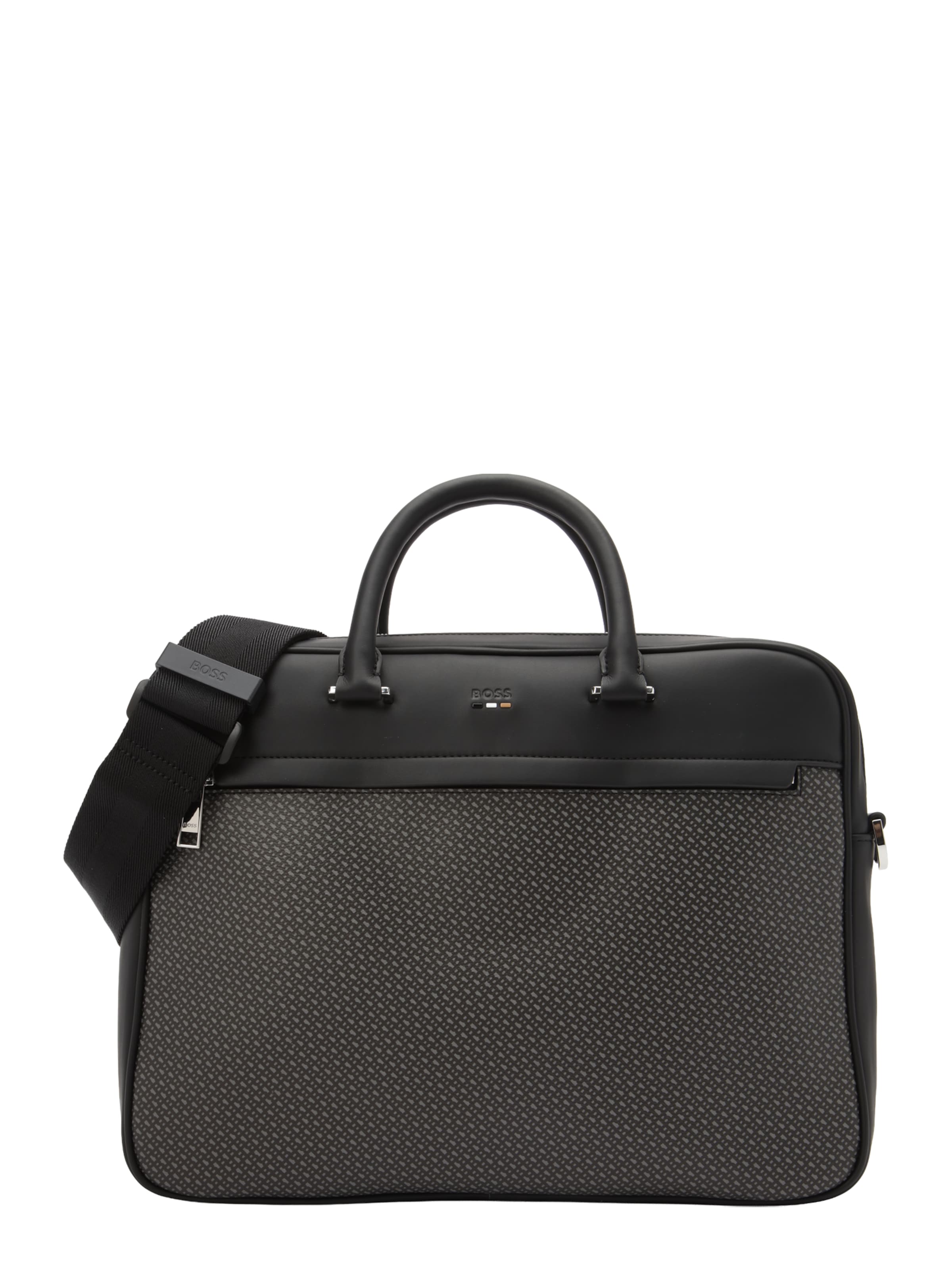 melns BOSS Dokumentu somas 'Ray': no priekšpuses