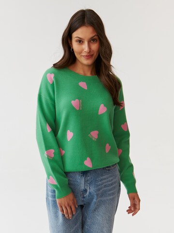 TATUUM Sweater 'Lowo' in Green: front