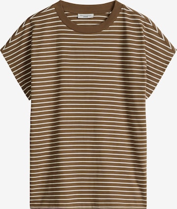 T-shirt Marc O'Polo DENIM en marron : devant