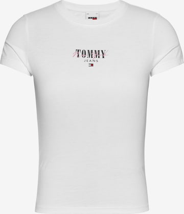 Tommy Jeans Curve Póló 'Essential' - fehér: elől