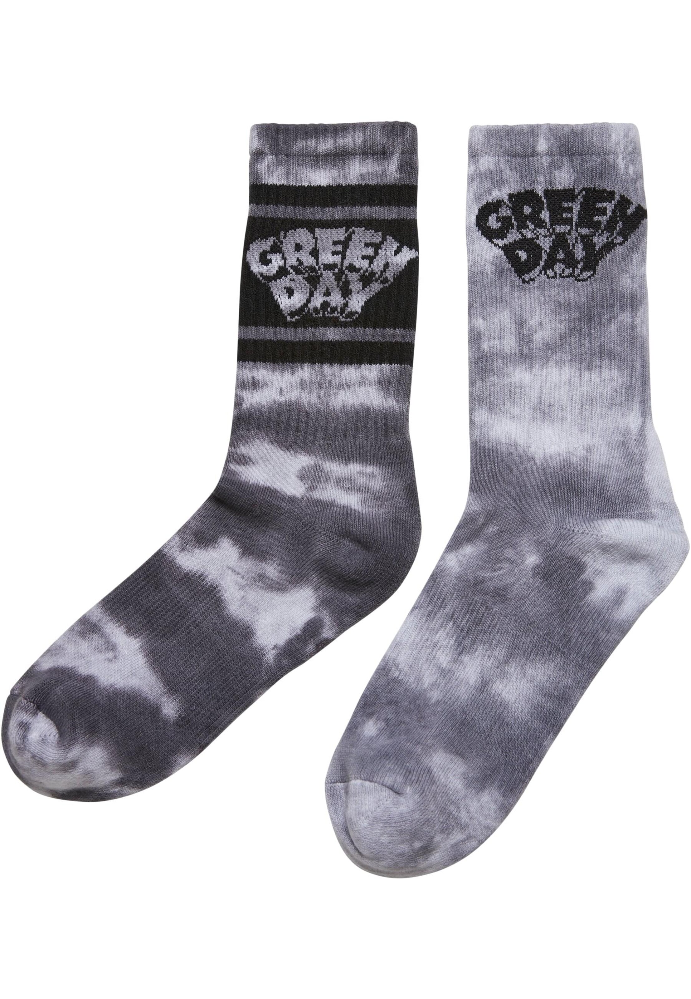 Merchcode Sokid 'Green Day Tie Die', värv hall: eest vaates