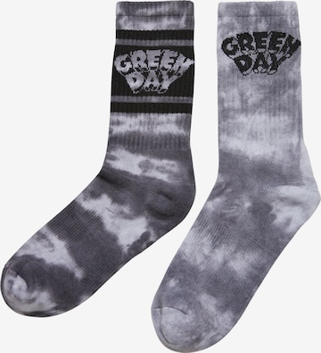 pilka Merchcode Kojinės 'Green Day Tie Die': priekis