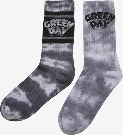 Merchcode Sukat 'Green Day Tie Die' värissä harmaa / musta / valkoinen, Tuotenäkymä