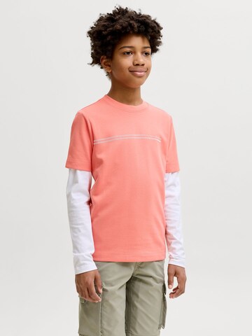 Jack & Jones Junior Shirts i orange: forside