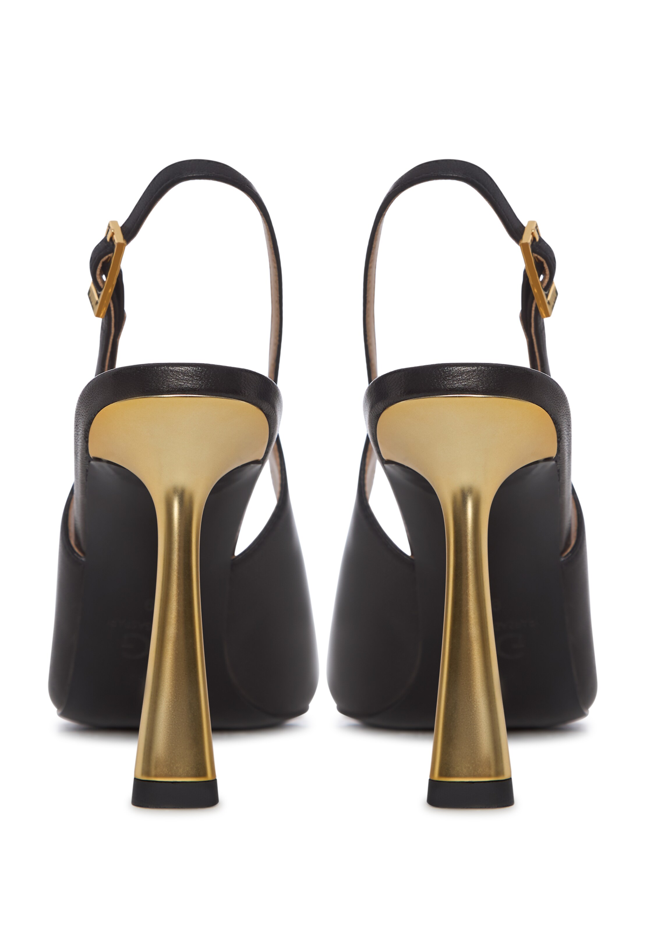 CESARE GASPARI Slingpumps in Zwart