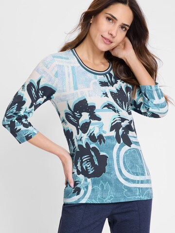 T-shirt 'Edda' Olsen en bleu : devant