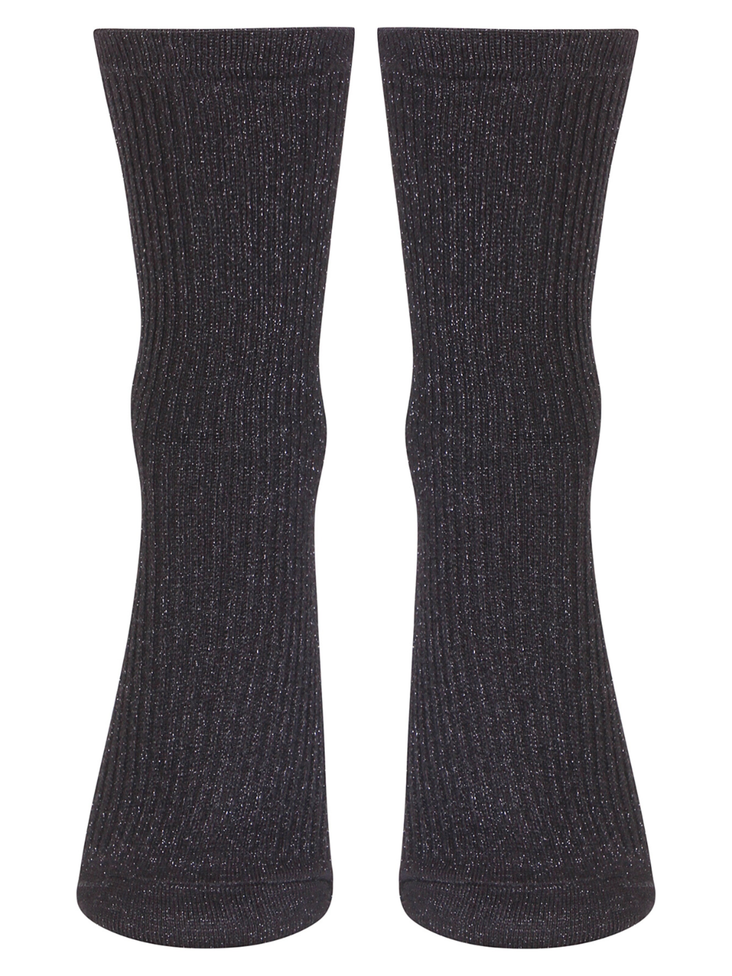 Zhenzi Socken 'Luana 701' in Schwarz